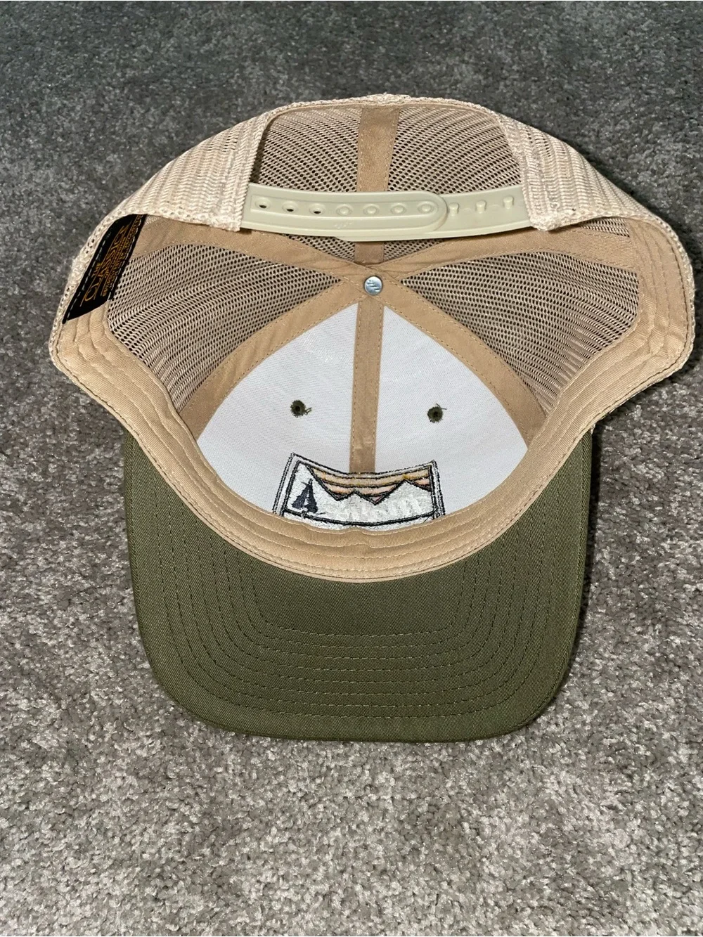 Maine State Parks Six-Panel Cap Vented Back Snapback